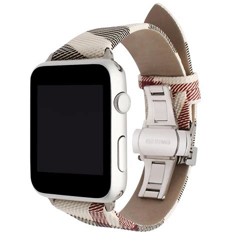 apple watch band 38mm burberry|burberry apple watch band men's.